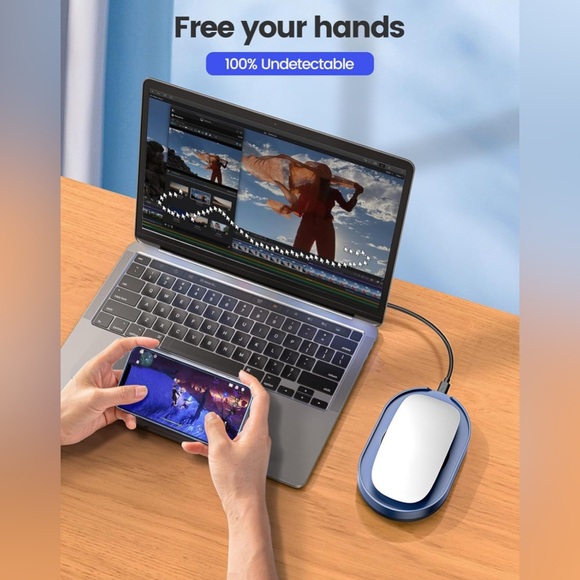 Blue Vaydeer Mouse Mover - Picture 4 of 4